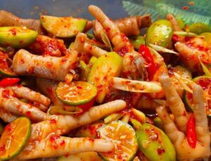 Cách làm chân gà sốt Thái chua ngọt giòn cay