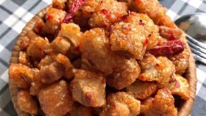 tóp mỡ mắm tỏi