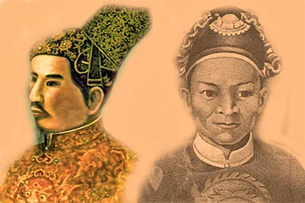 vua gia long va le van duyet