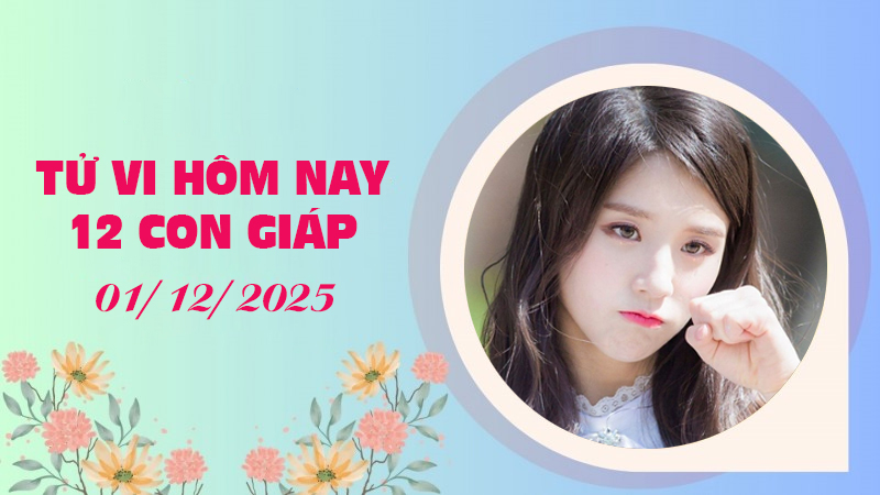 Tử vi hôm nay ngày 1/12/2025 của 12 con giáp: Sửu bị xáo trộn, Thìn bế tắc 2 Tử vi hôm nay