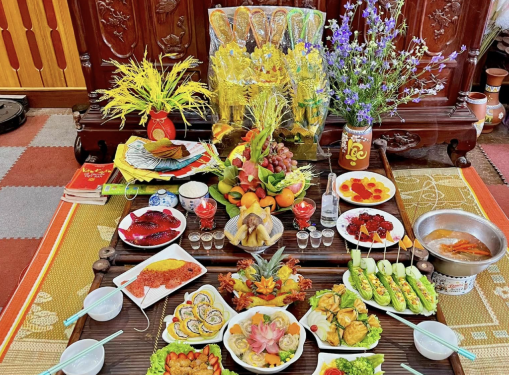 Mâm lễ cúng ông Công ông Táo nên đặt ở bếp hay trên bàn thờ? Giải đáp thắc mắc cuối năm 1 mam cung 23 16303988 1